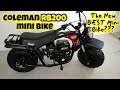 BEFORE YOU BUY Coleman RB200 mini bike riding and review (RT200)