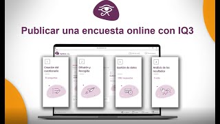 Cómo publicar una encuesta con iQ3