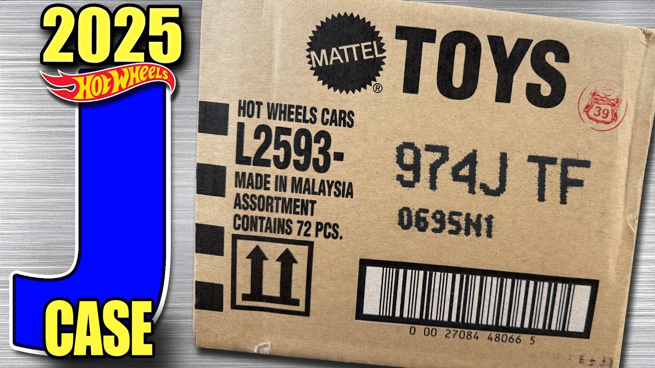 Unboxing Hot Wheels 2025 - J Case. Ferrari is back!! - YouTube