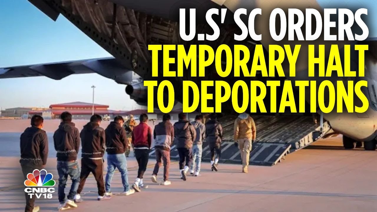 US Supreme Court Temporarily Blocks Deportations Of Venezuelan Migrants ...