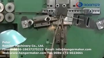 Automatic Screw Eye Hook Making Machine with Threading Rolling Function