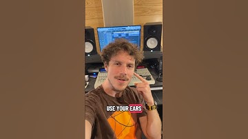 Use your ears #mixingandmastering #musicproducer #audioengineer #logicprox #protools
