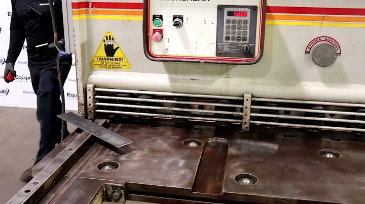 Accurshear 625010 1/4" x 10' Hydraulic Shear