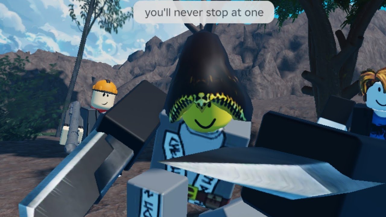 (REWORKED) the forest fight scene but with roblox sfx