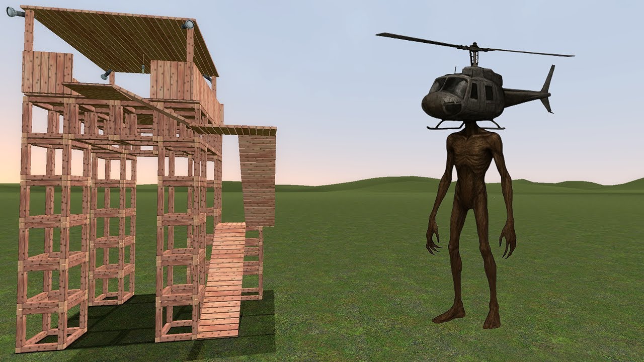 Helix Head Vs Towers In Garry's Mod