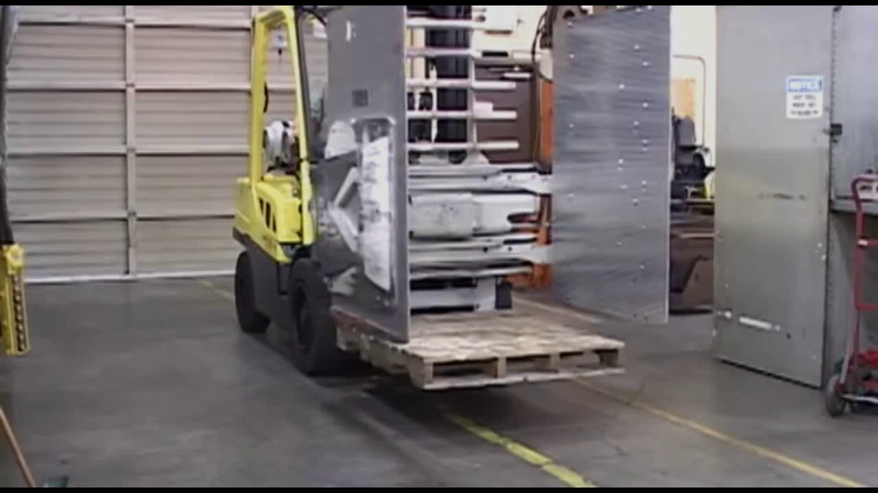 Atașament motostivuitor pentru electrocasnice și carton (carton & white goods clamps)