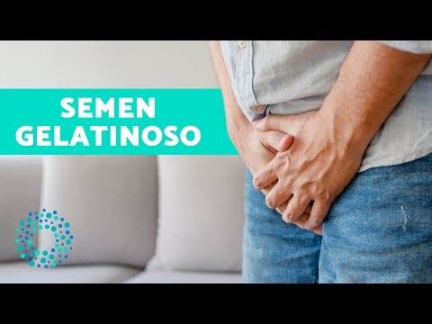 SEMEN COMO GELATINA BLANCA - ¿Por qué me sale el SEMEN GELATINOSO?