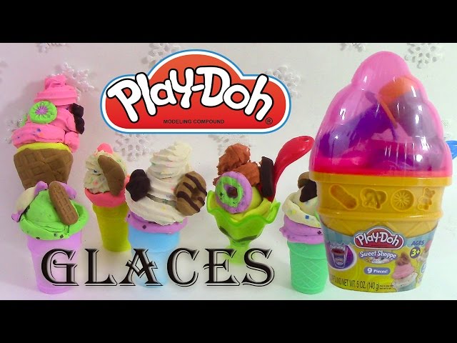 Play Doh Glaces Pâte à modeler Gourmandises Glacées Scoops 'N Treats -  video Dailymotion