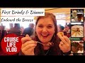 CRUISE LIFE VLOG: Carnival Breeze: First Drinks & First Dinner Onboard - Day 1: Part 2