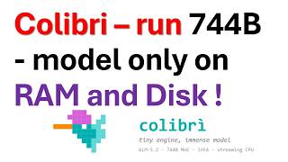 Colibri Run Super Large GLM-5.2 744B Locally Only on RAM and Disk - NO GPU
