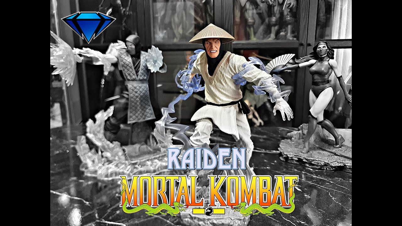 Diamond Select Toys - Mortal Kombat: Raiden Gallery Diorama # ...
