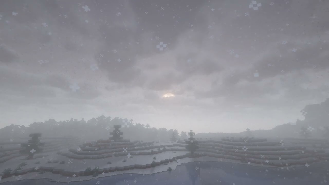 Peaceful Minecraft Morning 🌄 Soft Nature Ambience & Calm Music 