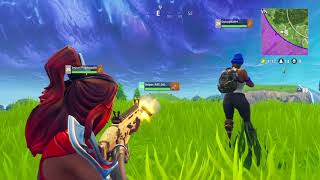 Fortnite BR solid gold (squads) game mode 13 kill dub