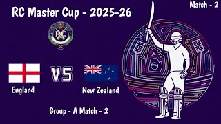 RC Master Cup - S2 England vs New Zealand Match - 2 Group -A Match-2 Game Change 05 #GC5