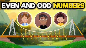 Basic Math For Kids: Even and Odd Numbers | Class 1 to 3 #mathforkids