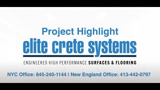 Elite Crete Systems NYC New England Moxy Hotel Downtown Boston MA