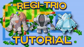 How to open Regi-trio caves to find Regice, Regirock and Registeel in Pokemon Emerald