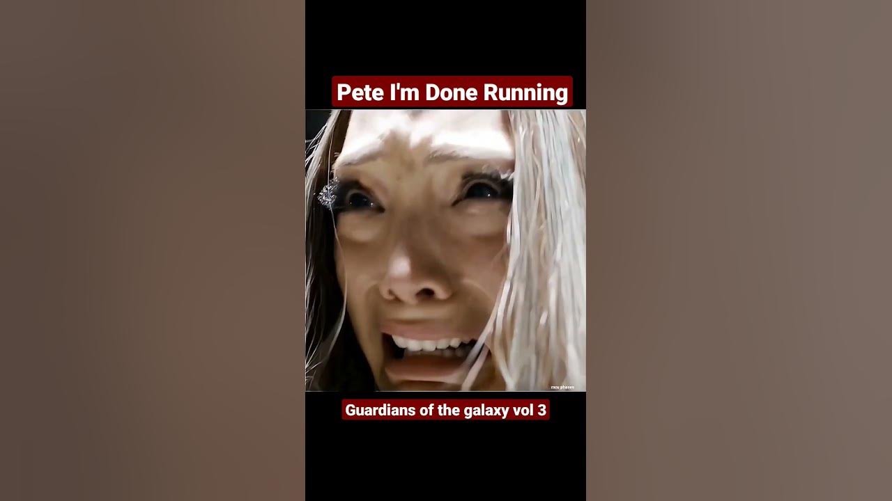 pete I'm done running #guardiansofthegalaxy #gotgvol3 #guardiansoftheg