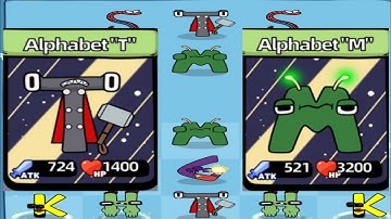 MERGE Alphabet: 2D Fusion Fight - Merge Battles ( series 3 )