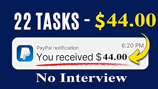 Make Money Online, Work From Home, Easy Tasks, earn up to $44! screenshot 1