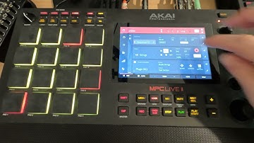 MPC Live 1.9 - Exporting a Track and Final Song