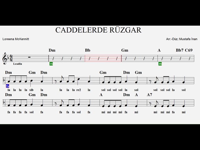 CADDELERDE RÜZGAR--(Çok Uzaklarda)--Dm--:Flute,Violin,Guitar,Melodica,Keyboard,Recorder. class=