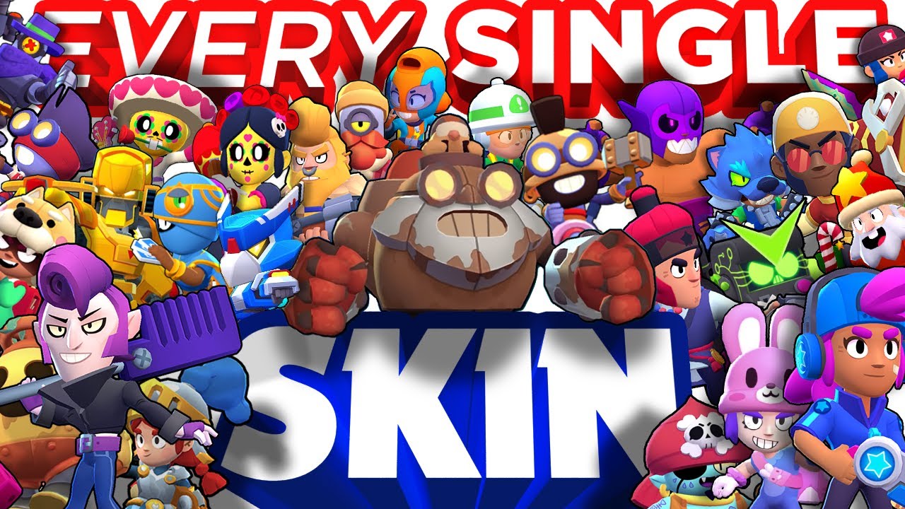 Ranking Every Brawl Stars Skins From Best To Worst With Animations June 2020 Youtube - fan made mecha primo skins brawl stars