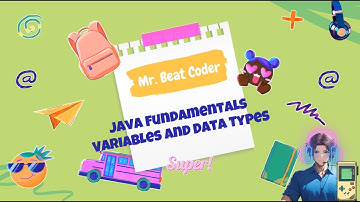 Java Fundamentals for Selenium Automation - Variables & Data Types - MrBeatCoder