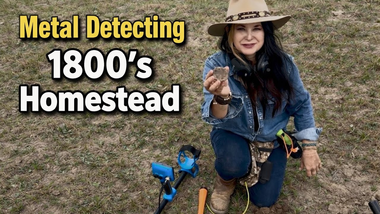 Поиск металлических предметов с помощью металлоискателя / Обнаружение реликвий