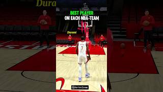Best player on each NBA team #shorts #nba2k26 #nba