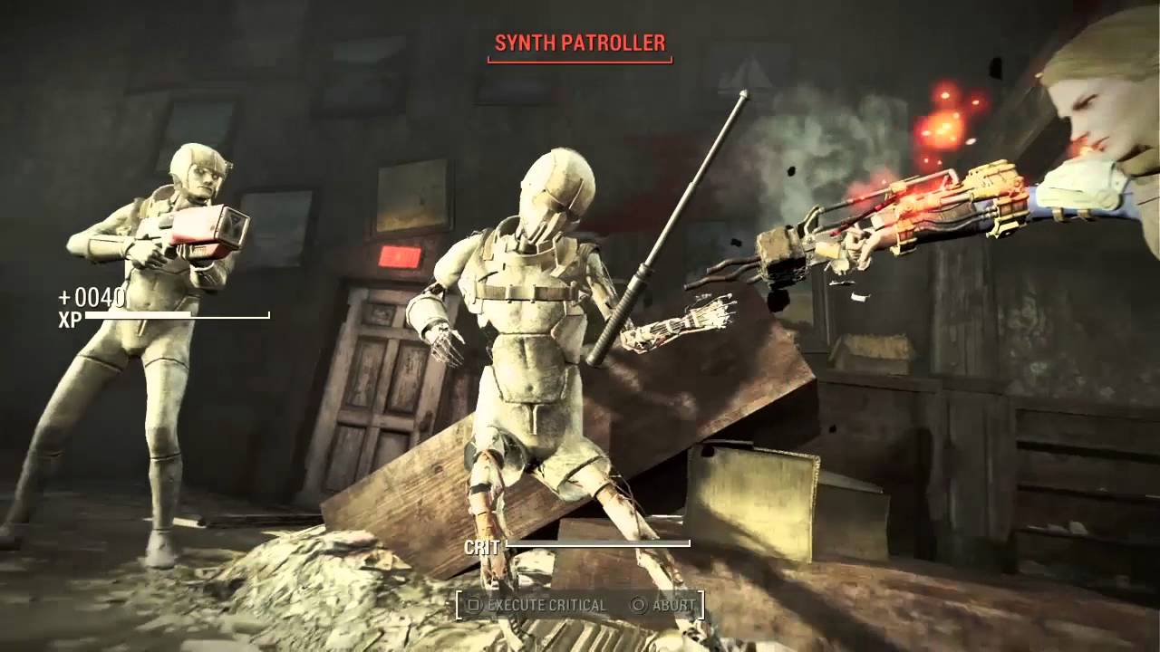 Fallout 4 VATS KILLS & SPILLS  MONTAGE