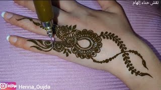 نقش هندي خفيف وأنيق ❤️ Henna Mehndi Designs