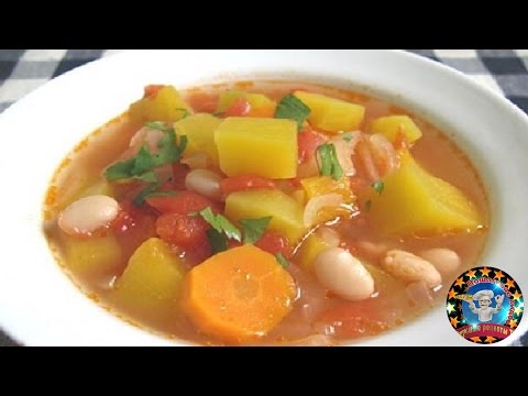 Видео рецепт Томатный суп с тыквой