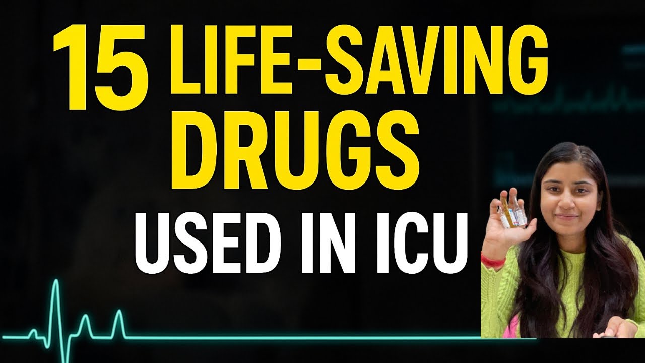 «🚨 Эти 15 препаратов для реанимации могут СПАСТИ умирающего пациента! 💉⚡»