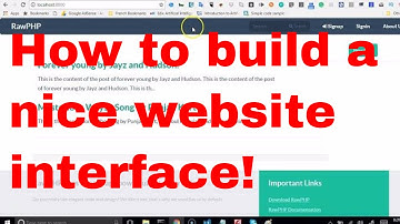 Web development tutorial - recruitment platform - 8 - how to customize the front end of your website