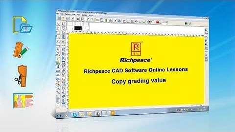 Richpeace CAD Software Online Lessons-Tip of the day-Copy grading value (V9)