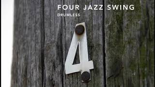 Four Jazz Swing Drumless Backing Track (no drums) chords