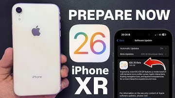How to Prepare iPhone XR for iOS 26 Beta Update- iOS 26 Beta for iPhone XR