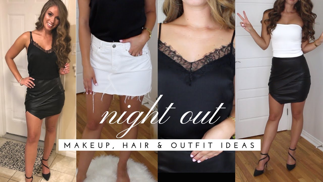 GETTING READY TO GO OUT: Makeup, Hair & Outfit Ideas | Lauren Peletier