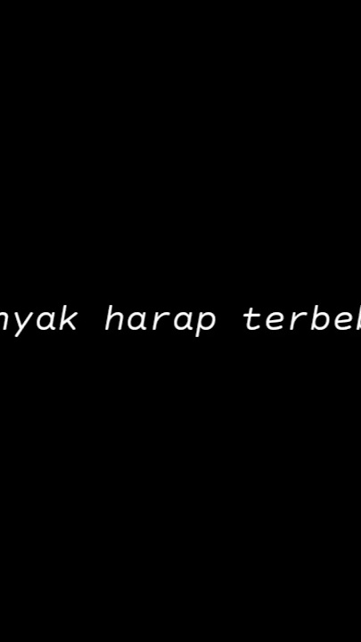 Wahai bintang jatuh ku tau kau lelah #liriklagu #wahai