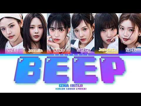 IZNA (이즈나) 'Beep' (Color Coded Lyrics)