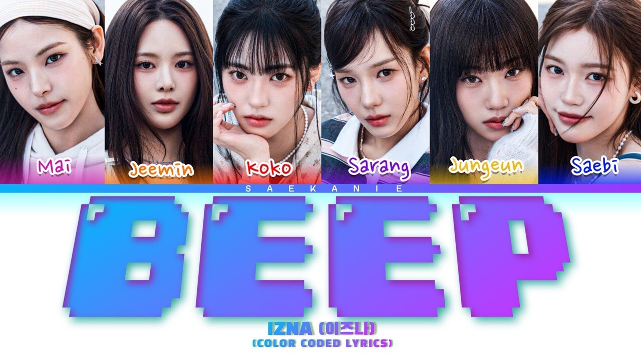 IZNA (이즈나) 'Beep' (Color Coded Lyrics) - YouTube