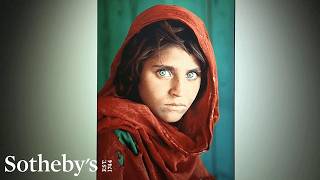 Photographer Steve McCurry at Sotheby's | Capturing Art for Silversea, National Geographic & more