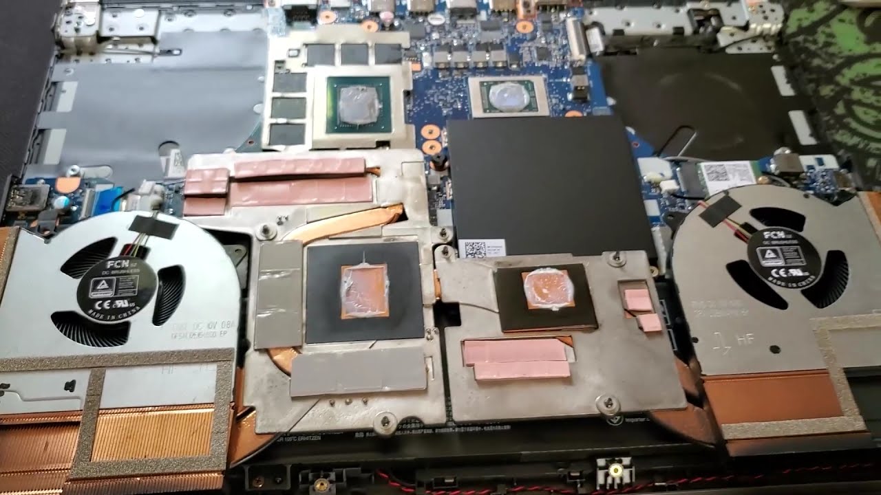 Lenovo Legion 5 Pro Stock Thermal Pads Thickness YouTube