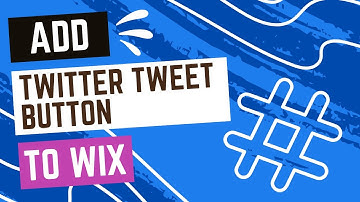 How To Add And Customize A Twitter Tweet/Share Button On Wix