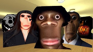 POV HI MY NAME IS AUUGHH OBUNGA AND ROSHALIA NEXTBOTS GMOD #gmod #nextbots