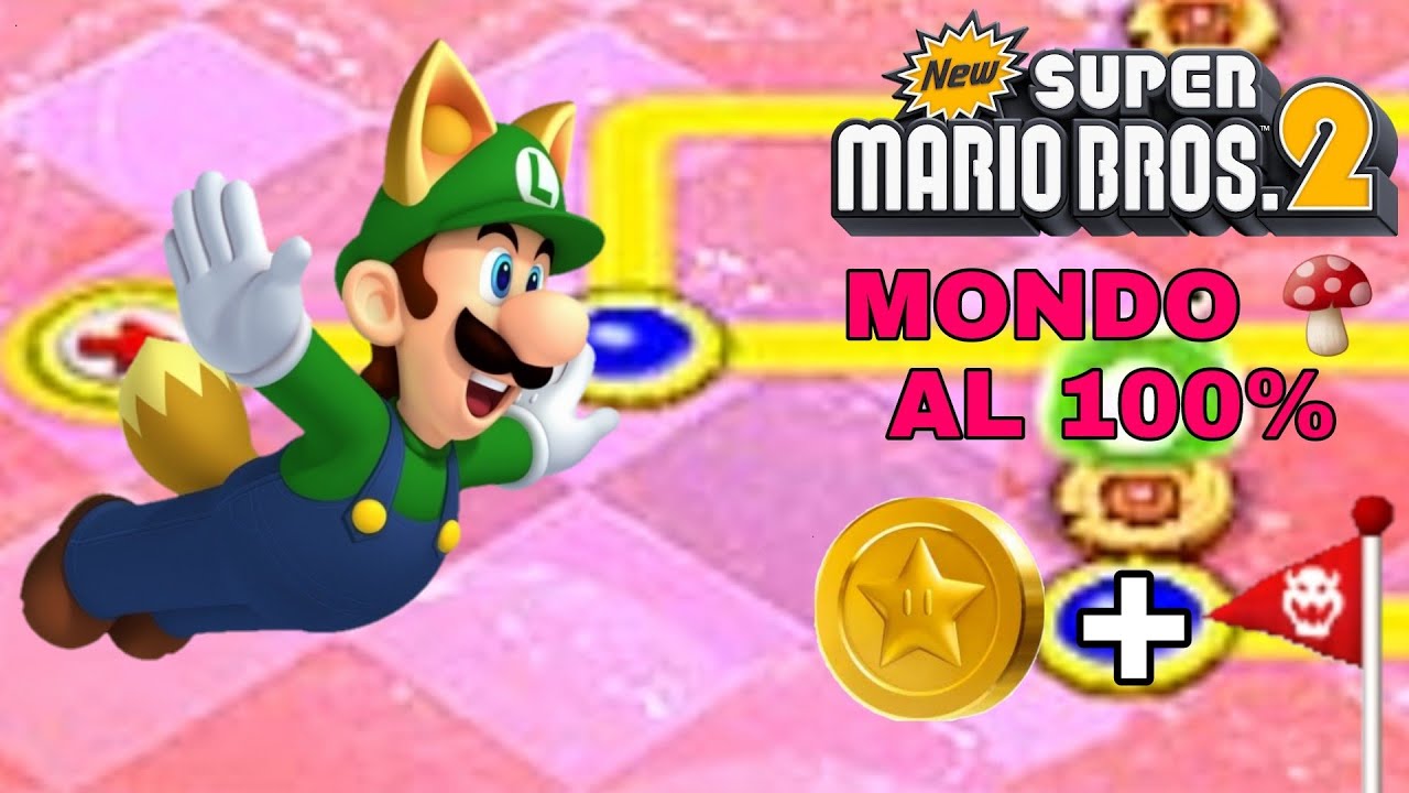 MONDO FUNGO AL 100% (Tutte le monete stella e passaggi segreti) - New Super Mario Bros 2 ITA #7