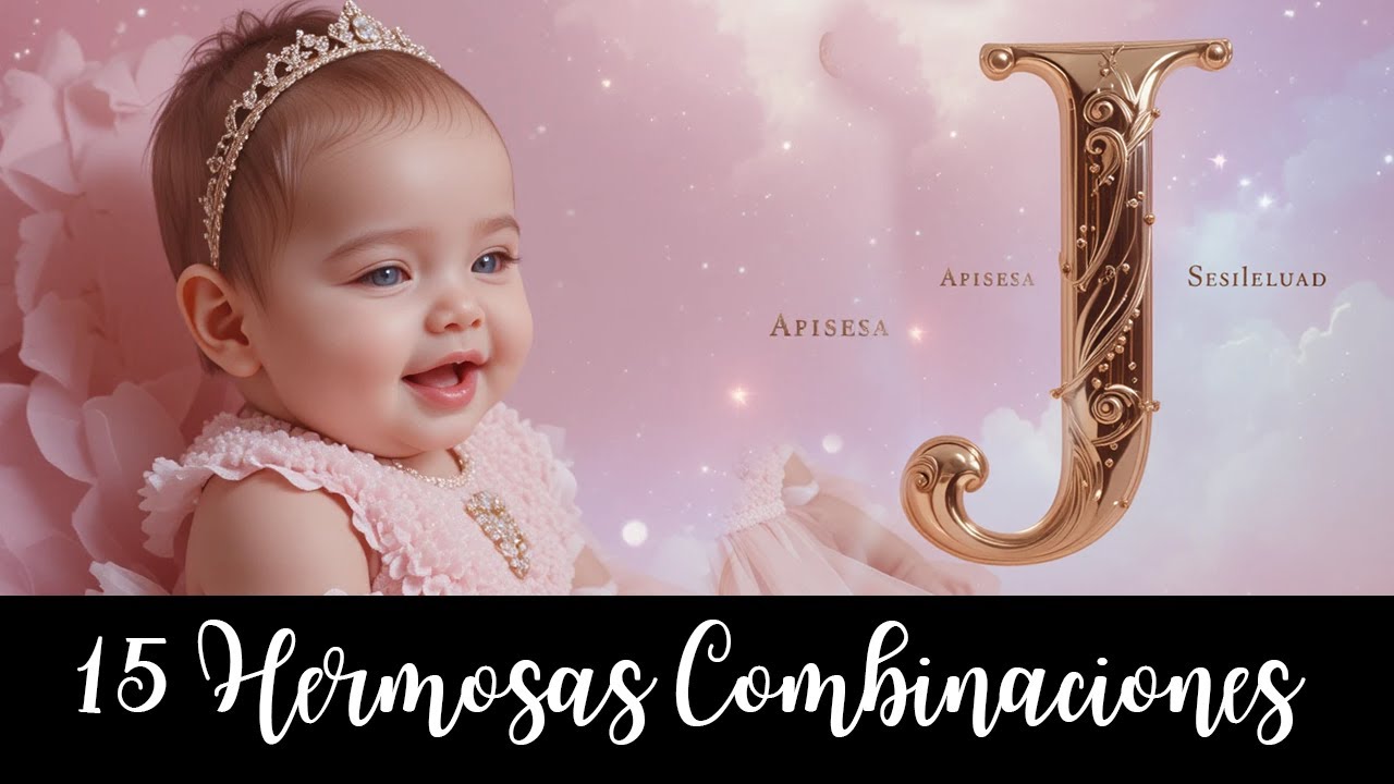 15 Nombres para Niñas con la Letra J 💖 | Modernos, Elegantes y con Significado