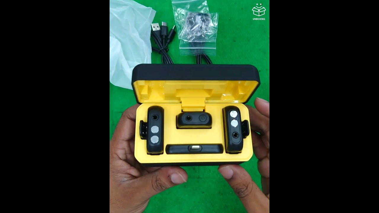 Professional Wireless Lavalier Microphone for iPhone Android