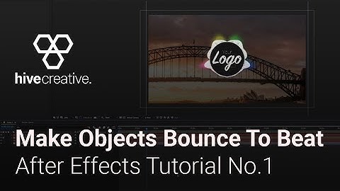 Make Objects Bounce to the Beat | After Effects Tutorial [hivecreative.]